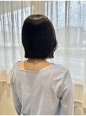 ボブ と 透明感カラー ！！