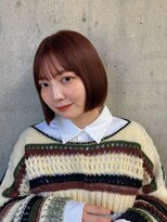 ガーデン 銀座(GARDEN)&nbsp;ボブ ボブカット ぷつっとカット ラインボブ ボルドー カラー