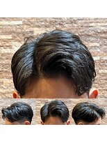 アールドボーテ 理容室(R de Beaute)&nbsp;銀座 七三分け ワンカールパーマ