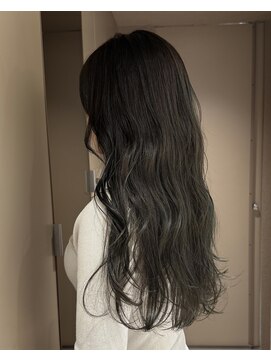 メゾンマイル 恵比寿(maison mile) #ブリーチなしダブルカラー#ワインレッド#ボルドーカラー#前髪