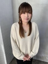 ロア ヘアーコーディネート 三条烏丸店(LoRE hair coordinate) 岡 亜里沙