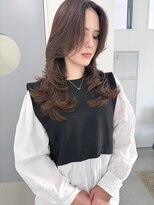 ザワン(the one .)&nbsp;【the one.】赤みを消したバタフライレイヤーカット-TANAKA-