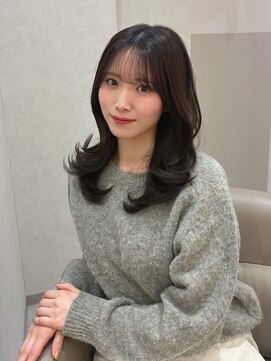ジーナ 札幌(Zina) 髪質改善＊ミィディアムレイヤー＊美髪 【Zina 札幌】