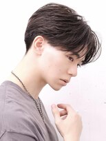 アーリー(Ali'i)&nbsp;毛流れセンターパートニュアンスパーマシースルーバングメンズ