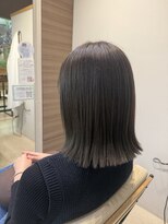 エメリー 静岡呉服町店(AMELY)&nbsp;切りっぱなしロブ×アッシュカラー