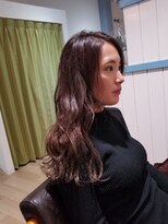 ヘアーメイク コラソン(hair make corazon)&nbsp;似合わせカットメルティカラー着物フェミニンロング