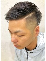 ディ グラント(D GRANT) ON・OFF可能☆震災刈り！流行りのBARBER刈りスタイル☆