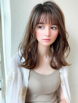 アフロート エル 錦糸町(AFLOAT L) セクションカラー/グラデーションカラー/ペールベージュ/小顔