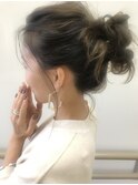 【ArdyHair富雄三碓店】ダブルお団子ヘア