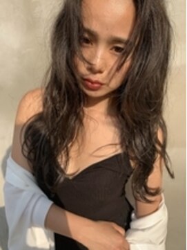 ソルトウォーター(SALT WATER) 外国人風 グレージュ ハイライト カラー