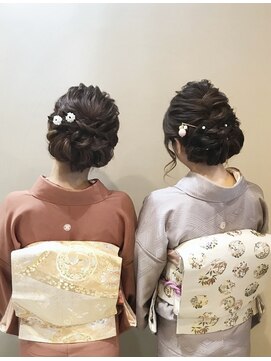 美容室 ポンポネ(Pomponner) ふんわりアップ
