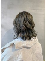 スラン(sran hair and spa) オリーブモカ☆外ハネボブ