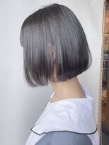 モリオフロムロンドン 原宿本店(morio from London) 【morio 原宿】黒髪ボブ ストレート 耳かけ