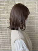 ブラウンベージュミディ