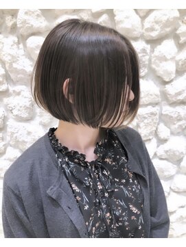 モアナ バイ ヘッドライト 沖縄南風原店(Moana by HEADLIGHT) Moana【南風原】#ボブ#ブラウン#大人可愛い#髪質改善