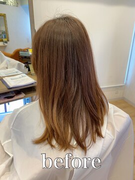 ミュゼドゥアートシエル(Musee du Art ciel) 【髪質改善】ケアブリーチonシルバーグレージュ