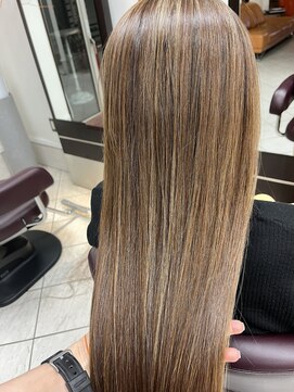 コレットヘア(Colette hair) 【酸性ストレート＆ハイライトカラーのフルコーース！！】