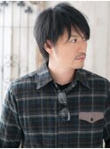 ≪mod's men≫ラフな動きで大人無造作ロングウルフショートf