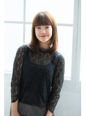 ミディアムナチュラルストレート