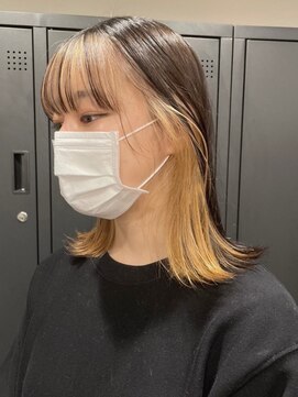 ベレーザ 渋谷(BELEZA) 3488タンバルモリツートンカラーオルチャンヘアボバイカラー