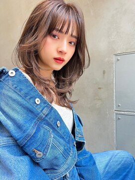 エース (ACE) ACE横浜 韓国風レイヤーカット×ブラウンカラー