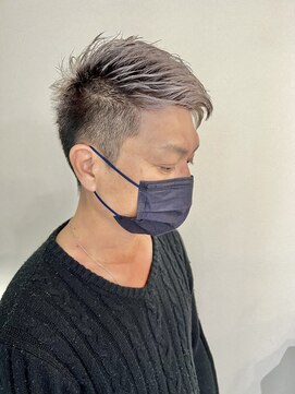 ベッロ(Bello) 大人ショートメンズのハイトーンカラー