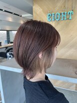 エイト 沖縄豊崎店(EIGHT toyosaki)&nbsp;【EIGHT豊崎】お客様スタイル_すもも×インナーグレージュ