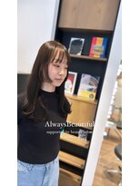 コスアンドコウ 横浜山下(Cos&Co.)&nbsp;パツっとフェイスライン/オリーブブラウン