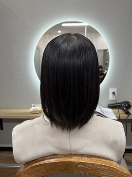 テーラヘアー 幕張本郷店(TELA HAIR) 髪質改善縮毛矯正ボブスタイル