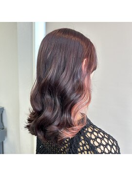 アトリエ モーリス ヘアー 飯能店(Atelier Morris Hair) 秋カラー×ピンクコーラル