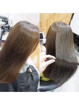 ヘアテリア リュウ 大塚(hair teria ryu) 縮毛矯正/髪質改善/艶髪ストレート/艶カラー