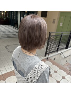 ウェルブ(Welb.) ボブ×透明感マロンブラウン