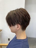 ムク(mUku)&nbsp;メンズ/センターパート/カシス