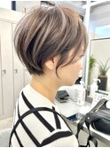 ハイライトバレイヤージュダブルカラーケアプリーチ30代40代