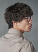 波巻きスパイラルツイストスパイラルパーママッシュメンズヘア