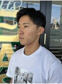 MEN'SHAIRウルフカルマパーマメンズショートイージーパーマ
