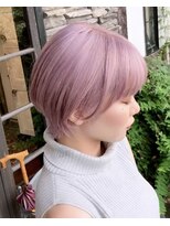 ルプラ ガーデン(le-pla garden)&nbsp;マッシュショート#ピンクラベンダー#ダブルカラー#豊橋#豊川