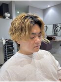 ハイトーン×スパイラルパーマ