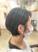 30代40代☆スタイリングが簡単☆耳掛け◎くびれショート