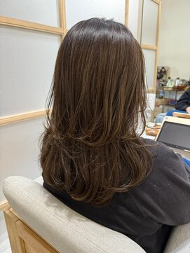 サロン LH(salon LH) レイヤーロング/チョコレートブラウン