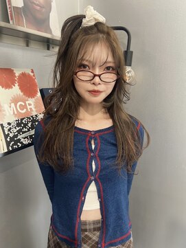 ペレ 梅田(PELE) イメチェン/ホワイトブロンド/外ハネボブ/美髪/梅田