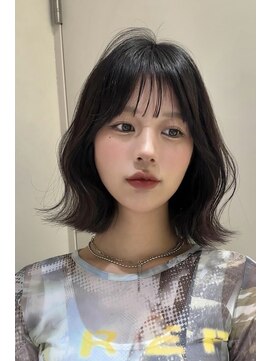 ロンドブルーム 天神大名店(Lond Bloom) 10代20代30代韓国ボブ髪質改善切りっぱなしボブ似合わせカット