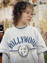 ナジック(749)&nbsp;くるくるパーマ×ウルフカット