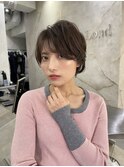 ♪ミニウルフレイヤーカット顔周り前髪韓国ショートボブ/池袋