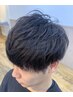 【初パーマにオススメ】メンズ+ポイントパーマ