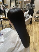 フィゼル あべのルシアス店(Aujua fizelle) ツヤツヤストレート *佐藤 空