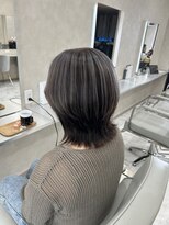 キング(K!ng) 縮毛矯正髪質改善ハイライトレイヤーカット楠葉美容室エクステ