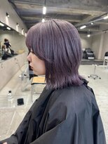 ネアー 新潟(NEER)&nbsp;アプリコットオレンジ/くびれヘア/ウェーブショート［新潟］