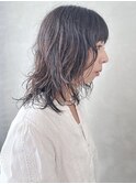 ＊ウルフパーマショートウルフカットミディアムパーマボブパーマ