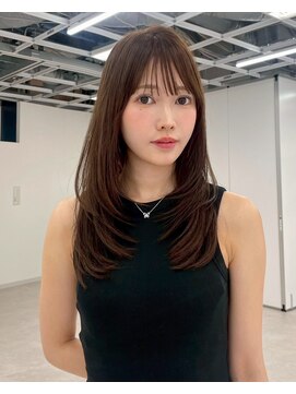 ユーフォリア 新宿通り(Euphoria) ザクザクレイヤー/ハッシュカット/韓国レイヤー